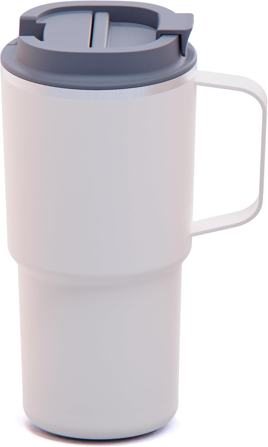 Asobu Black 22 Ounce Nitro Tumbler lifestyle view in a car cup holder