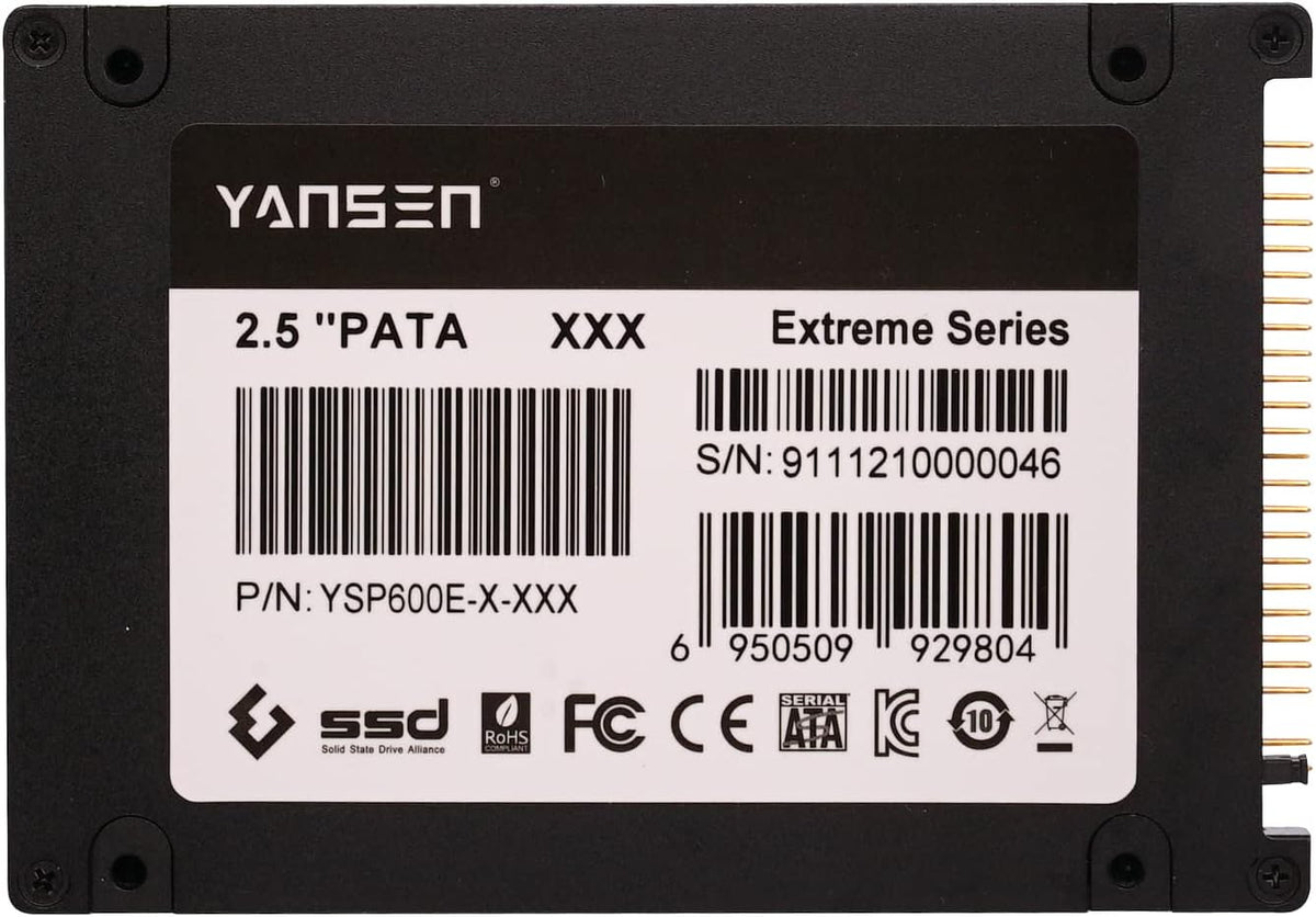 KingSpec vintage laptop upgrade SSD side angle
