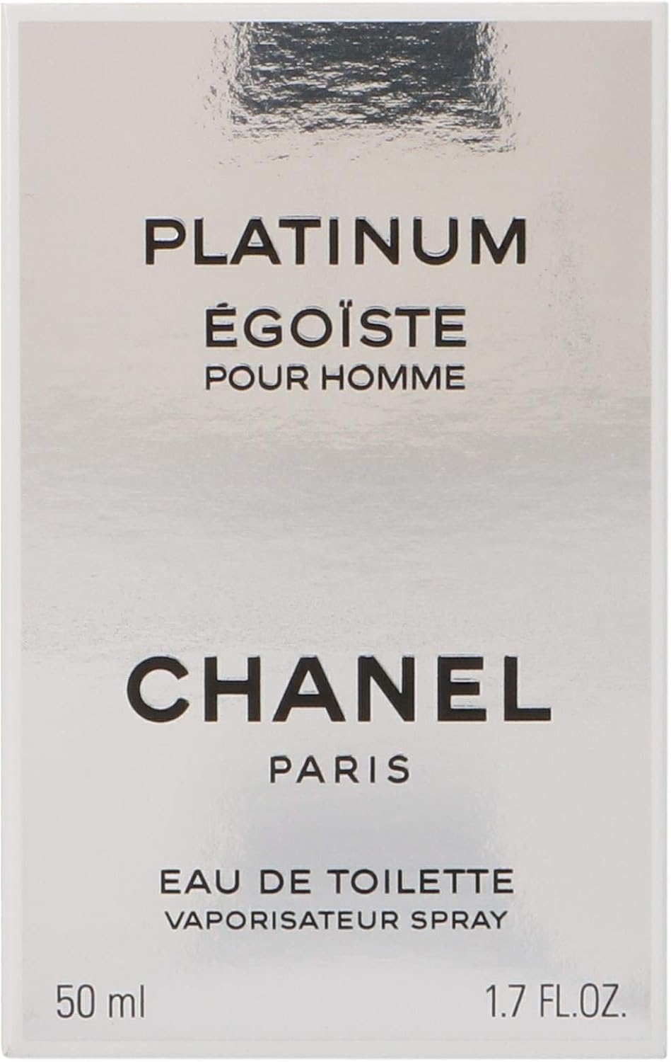 CHANEL Egoiste Platinum Eau De Toilettes Spray, 1.7 Ounce - Image 1
