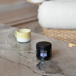 Danish sweet black licorice 150g jar on a plain background