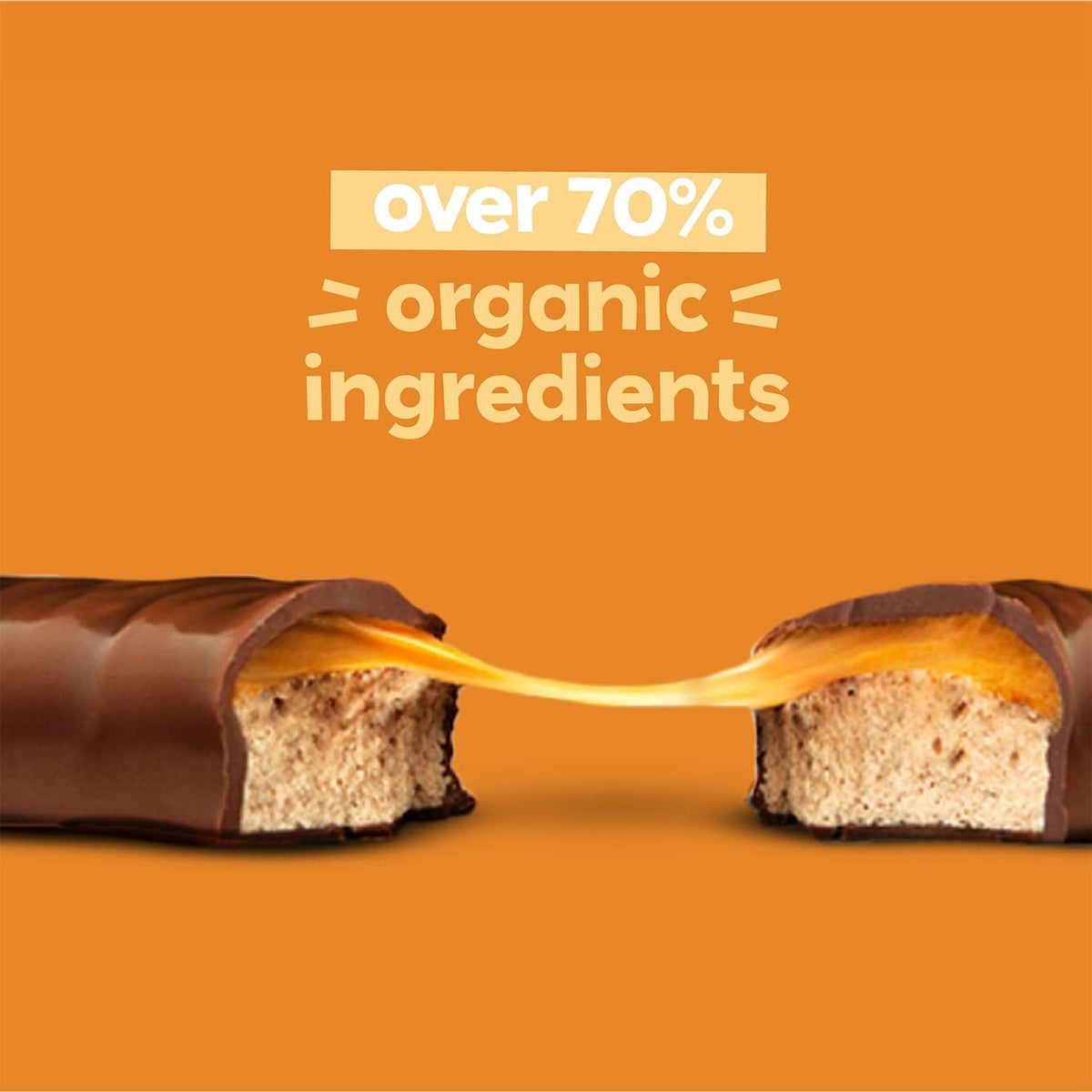 Unreal organic ingredients dark chocolate nougat bars collection