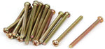 Uxcell M4 x 50mm machine screws front view hardware fastener