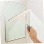 CHILDWEET plastic squeegee handle close up showing non-slip grip