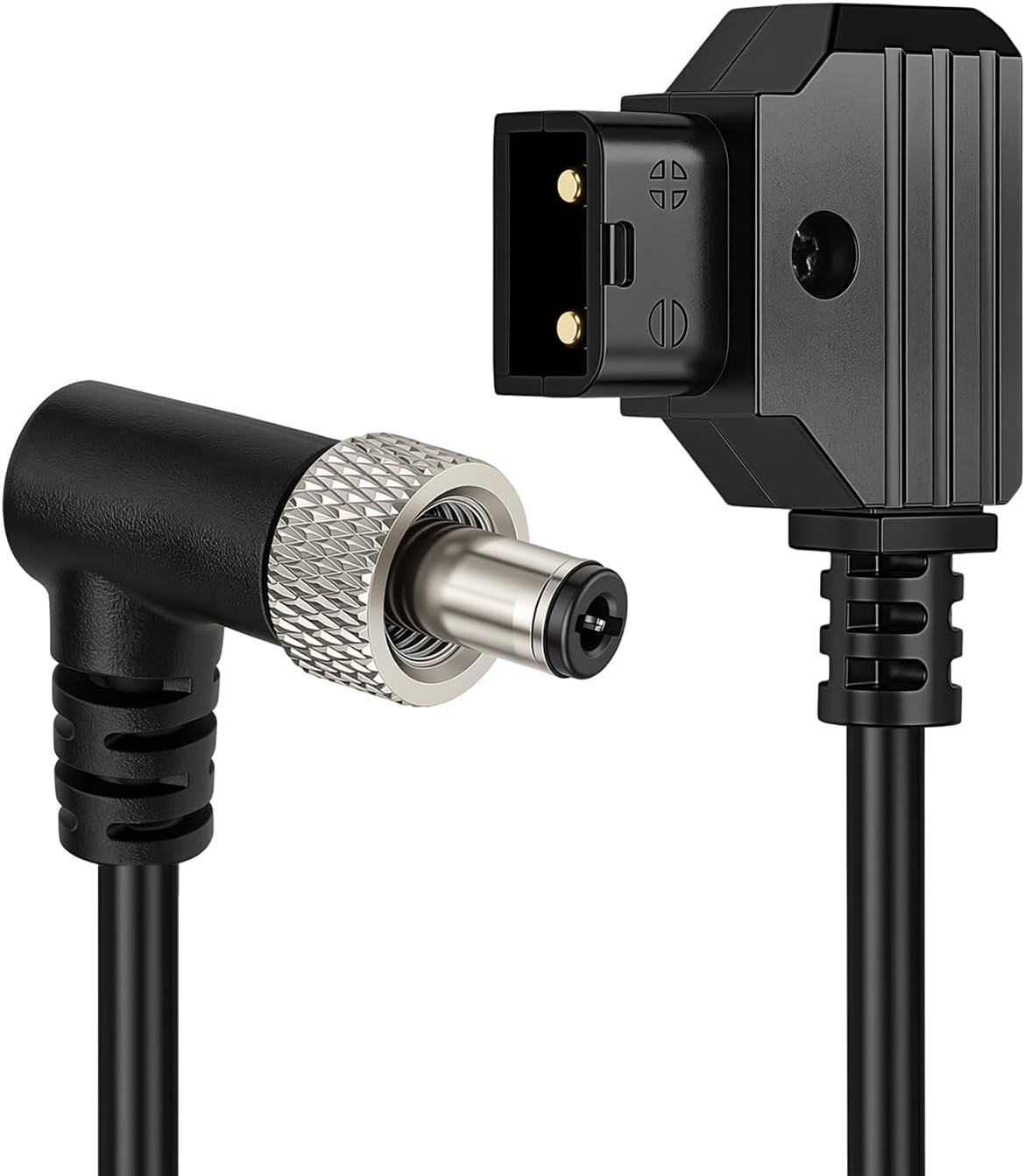 D-Tap to Locking Collar Elbow DC 5.5X2.5 Coiled Power Cable for Decimator MD-HX DMON-Quad - Image 10
