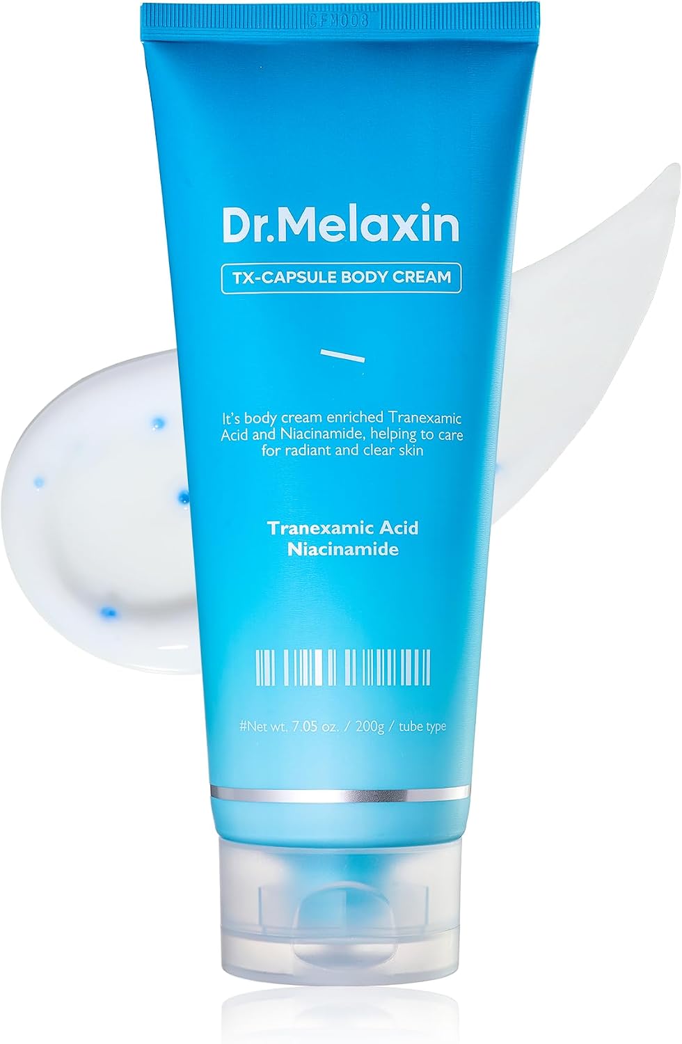 Dr. Melaxin TX Capsule Body Cream front view packaging