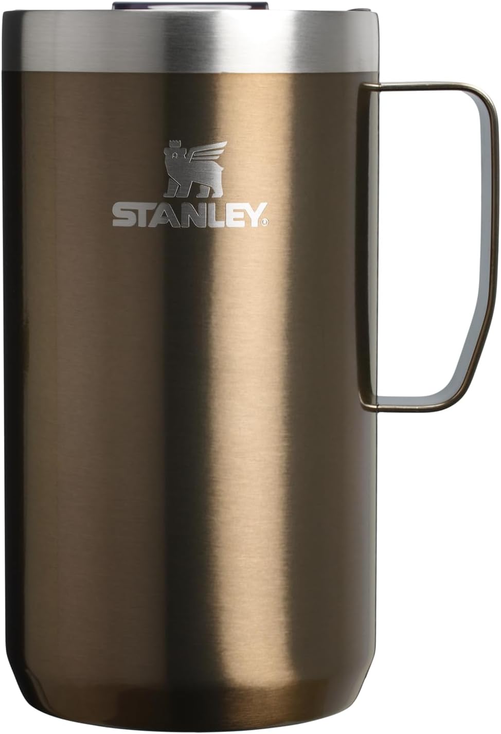 Stanley insulated mug lifestyle outdoor setting