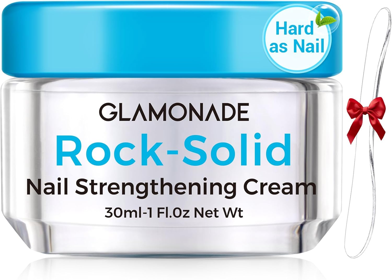 Nail Strengthening Cream with Coconut Scent Nail Growth Conditioning Cuticle Cream Stops Splits Chips Cracks Strengthens Nails 1 oz Nail Glowth Strengthener - Image 1