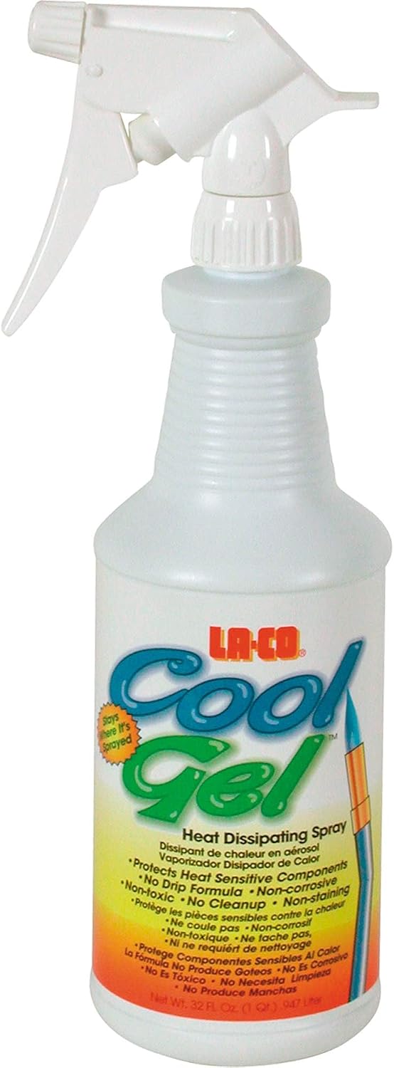 Markal Cool Gel Heat Barrier Spray front view protective shield
