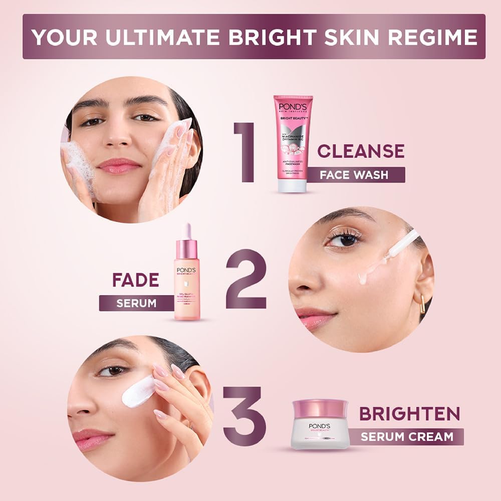 Pond's 100g face wash side profile