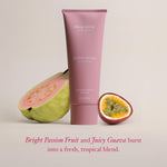 Deep Steep clean beauty lotion texture and consistency showcase