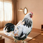 Vyloky poultry diaper with adjustable straps and comfortable chest button layout.