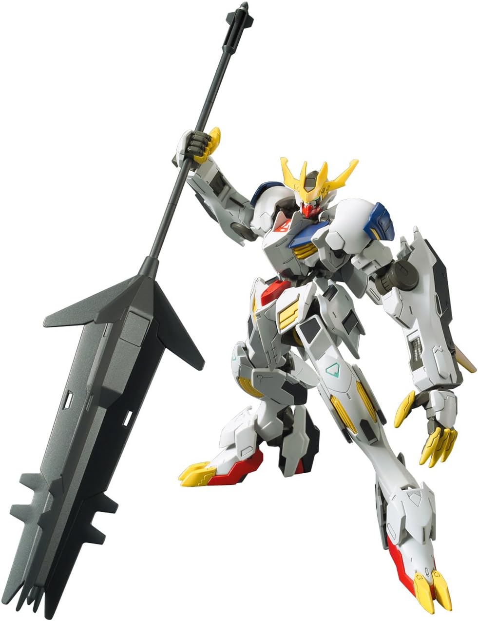 Bandai Gundam Barbatos Lupus Rex model kit front view action figure