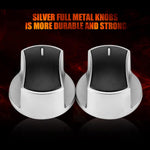 Gavigain stove control knobs angled profile