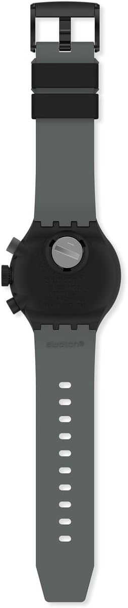 Swatch Big Bold Chrono back case and buckle detail