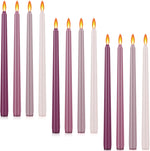 Threan 12 pack taper candles box arrangement