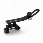 Zyyini drum microphone clip front view rim mount