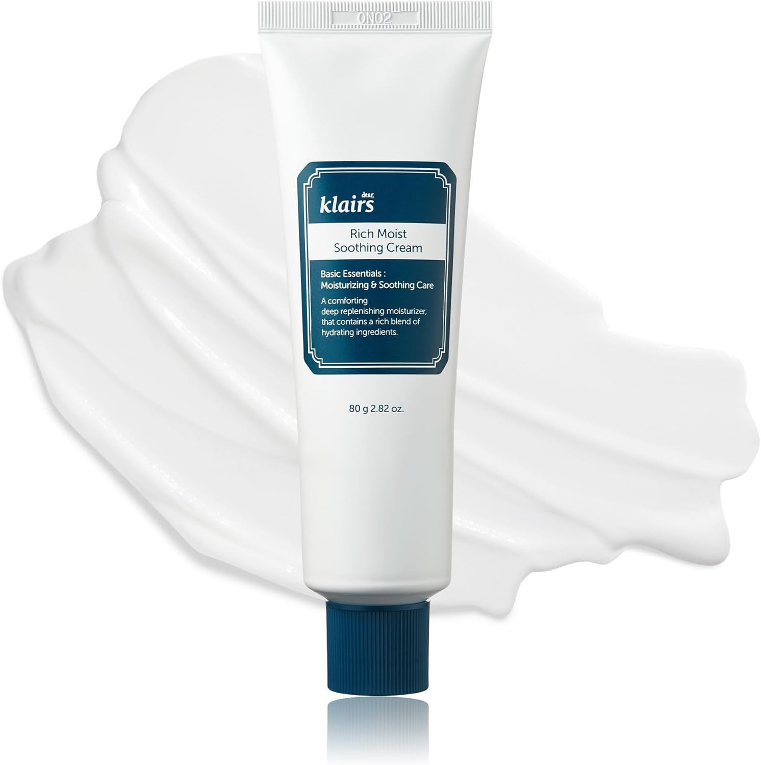 Dear Klairs Rich Moist Soothing Cream front view packaging