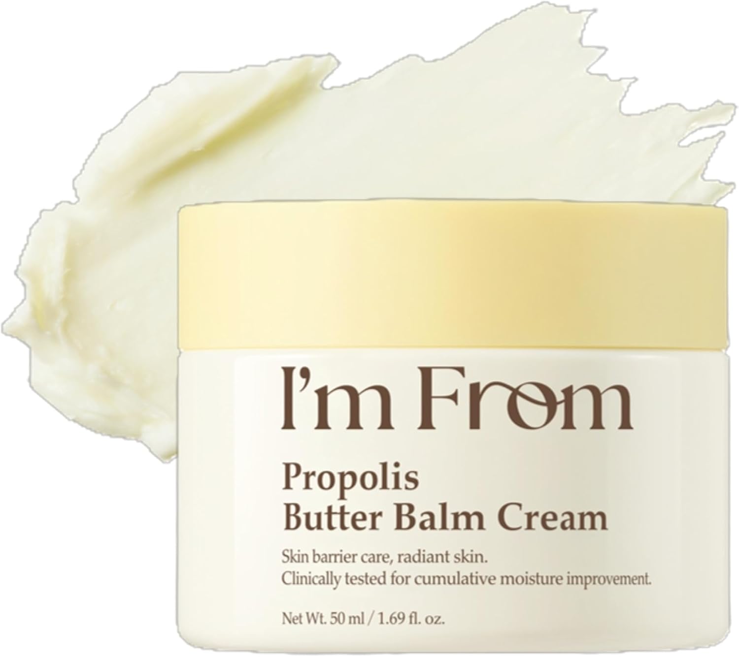 I'm From Propolis Butter Balm Cream front view packaging