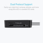 Anker SD Card Reader, 2-in-1 USB A Memory Card Reader for Digital Camera - Image 5