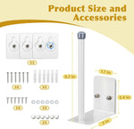 Smgmg 2 pack hat racks wall mounted display