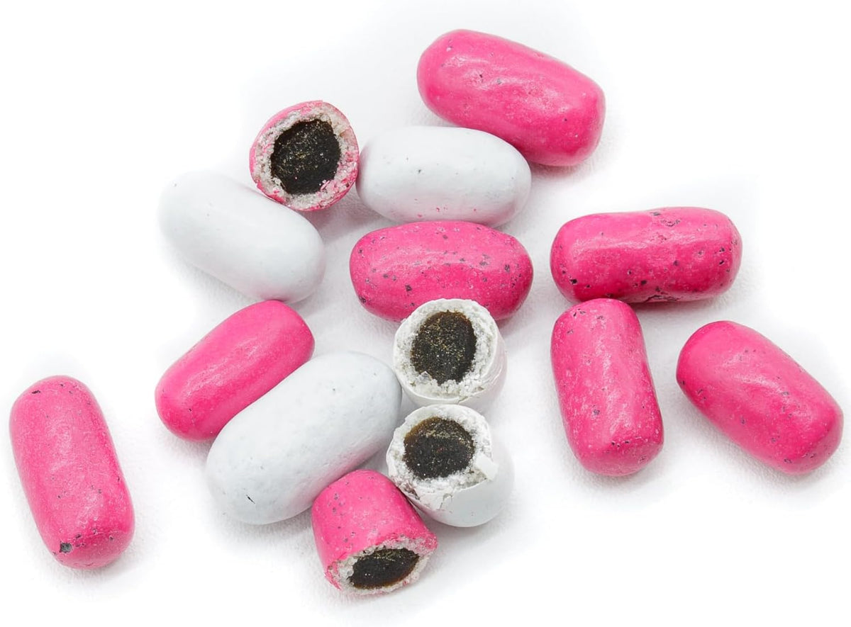 Donty-Tonty candy bag packaging detail showing ingredients and nutrition