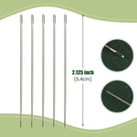 Lineco stainless steel needles showing slightly blunt points