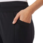 32 Degrees Heat Women's Midweight Tech Commuter Jogger waistband detail