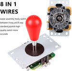 EG STARTS 5V LED illuminated arcade push buttons glowing