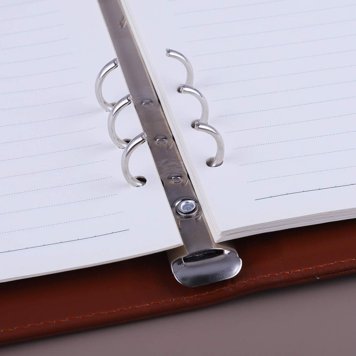Antner budget planner pen loops and spine angle
