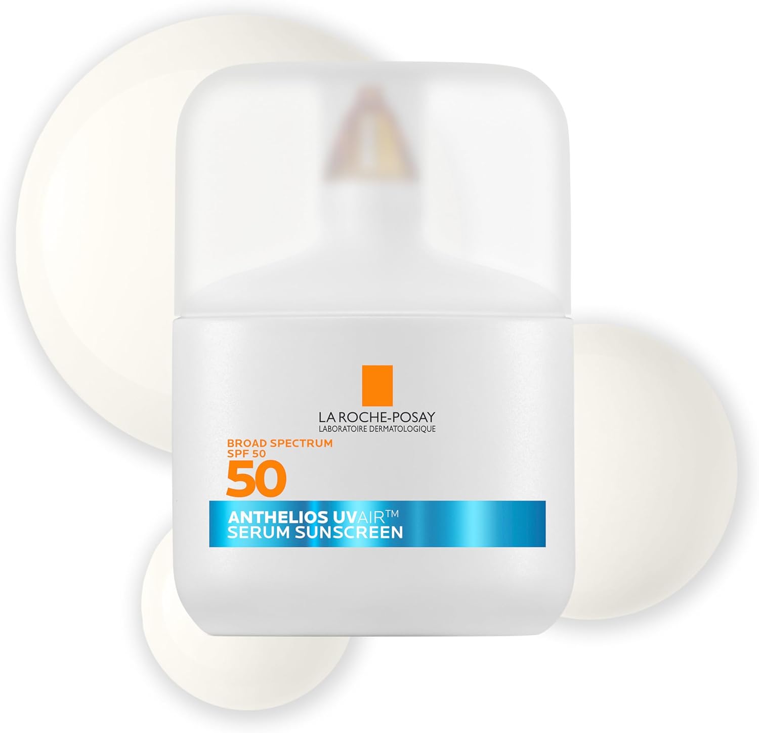 La Roche-Posay Anthelios UVAir Sunscreen Serum SPF 50 front view bottle