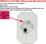 iMBAPrice siding mounting plate side angle and depth view