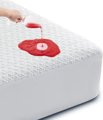 Cozymaker King Size 100% Waterproof Mattress Protector, White | Fitted 8"-21" Deep Pocket, 3D Air Viscose from Bamboo Fabric, Soft Breathable Cooling Mattress Pad Cover Noiseless Washable - Image 10