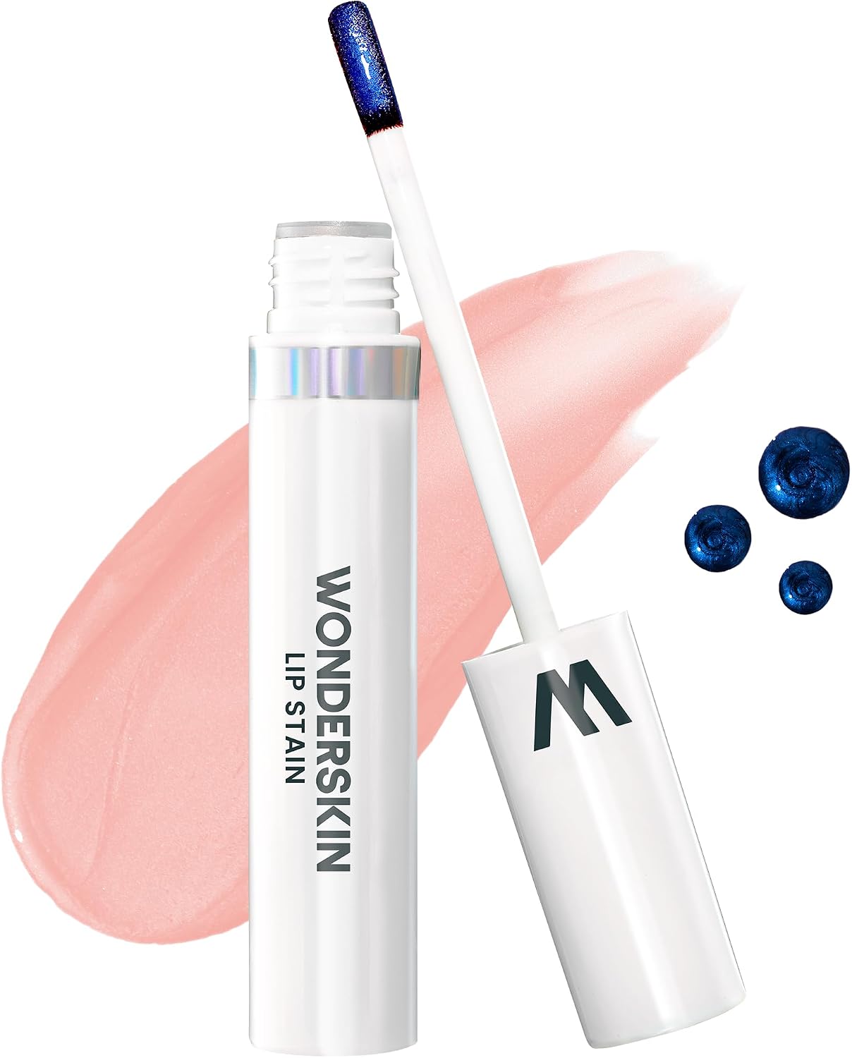 Wonderskin Wonder Blading Lip Stain Masque front view long lasting lip tint