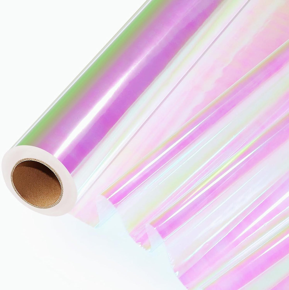 Syogua iridescent cellophane roll front view for gift wrapping