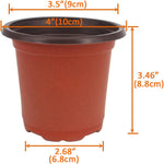 Huvai nursery pots with waterproof plant tags