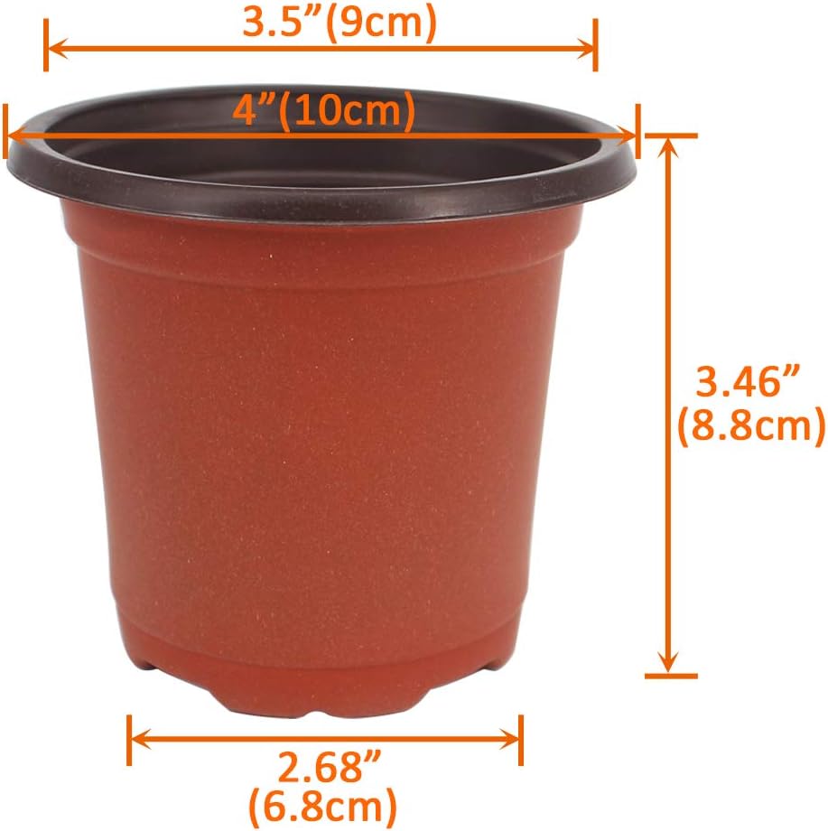 Huvai nursery pots with waterproof plant tags