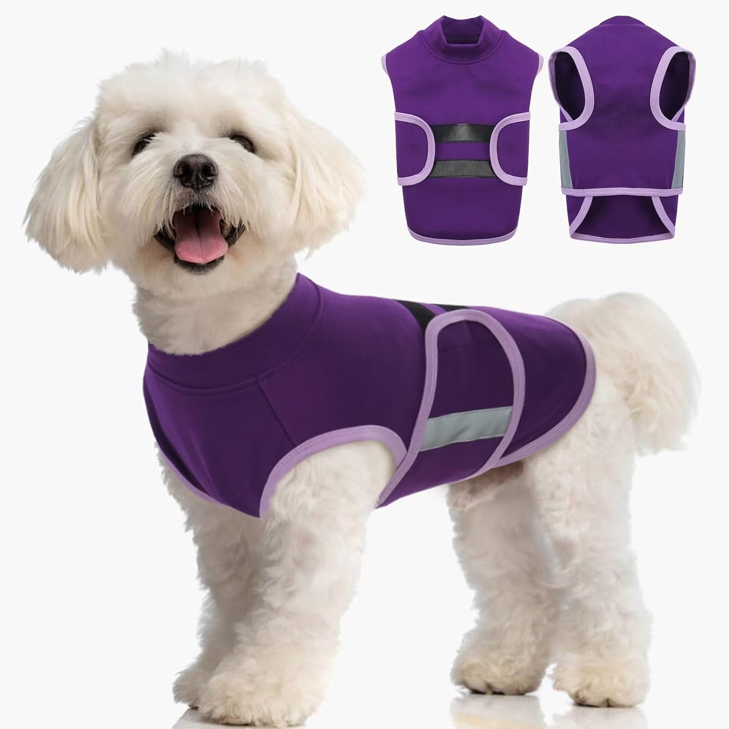 Migohi Dog Anxiety Relief Coat front view authentic premium calming vest India