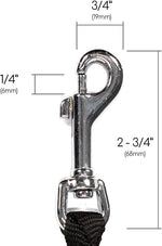 Caldwell's pet supply anti tangle double dog walker leash layout view.