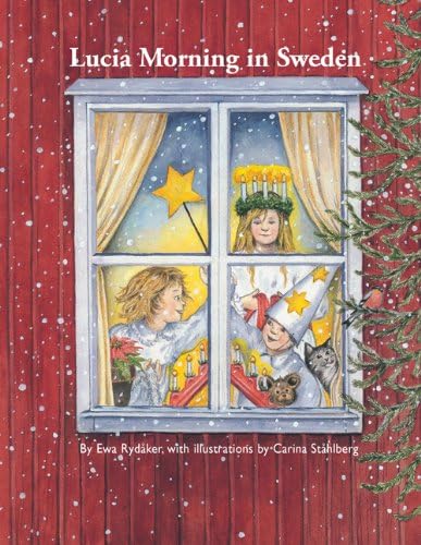 Ewa Rydaker Lucia Morning in Sweden paperback book front cover view