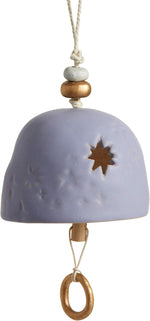 Demdaco Inspire Bell front view ceramic home decor