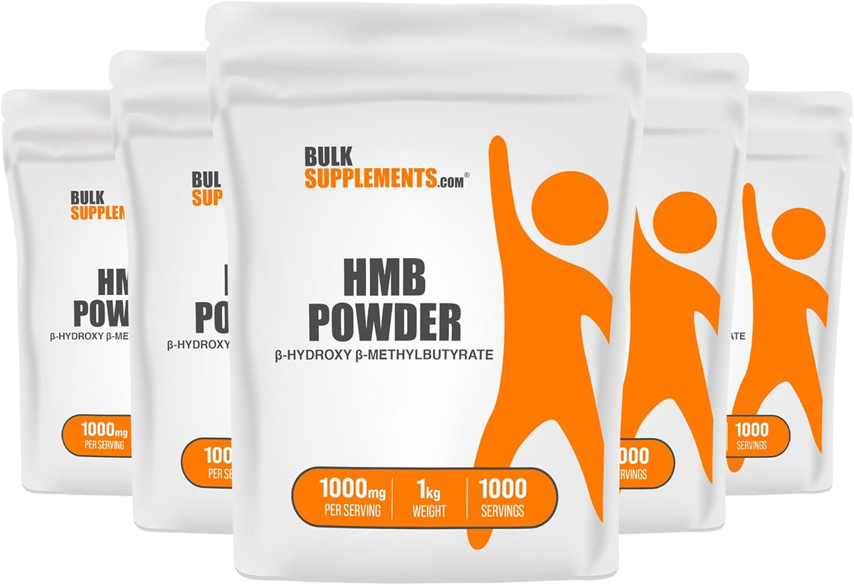 BulkSupplements HMB clean formula container for lean muscle support