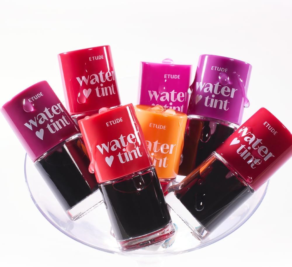 ETUDE Dear Darling Water Tint lip stain - Cherry Ade & Strawberry Ade (2 pcs) - Image 9