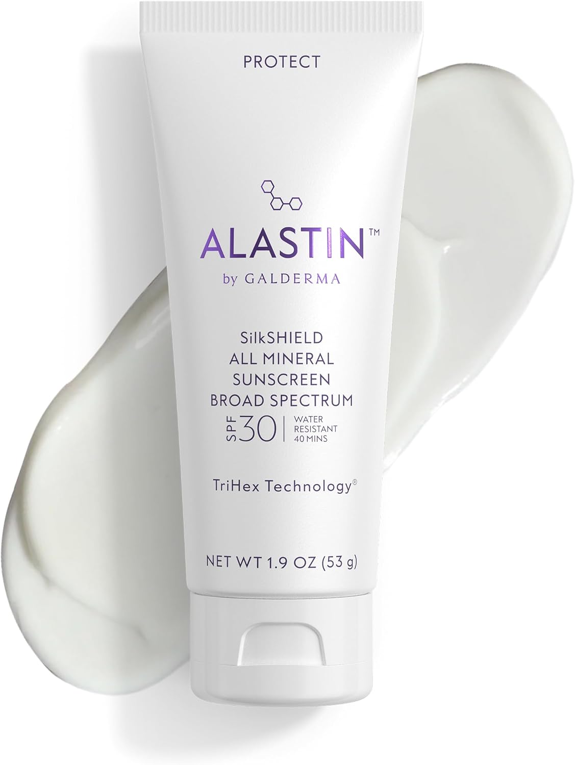 Alastin Skincare SilkSHIELD Mineral Sunscreen front view bottle