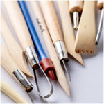 Mont Marte pottery tools hardwood handles arrangement