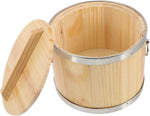 Holidyoyo cooked rice storage bucket front view