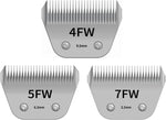TRAH 3-3/4FC Blade Dog Grooming Clipper Replacement Blades Compatible with Andis Dog Clippers,Most A5, Wahl KM Series Clippers,Detachable Ceramic Blade,Size-3-3/4FC, 1/2-Inch Cut Length (13mm) Silver - Image 10
