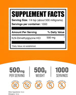 BulkSupplements N,N-Dimethylglycine HCl powder texture