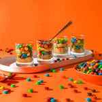 Side profile of M&M's 38 Ounce party size packaging