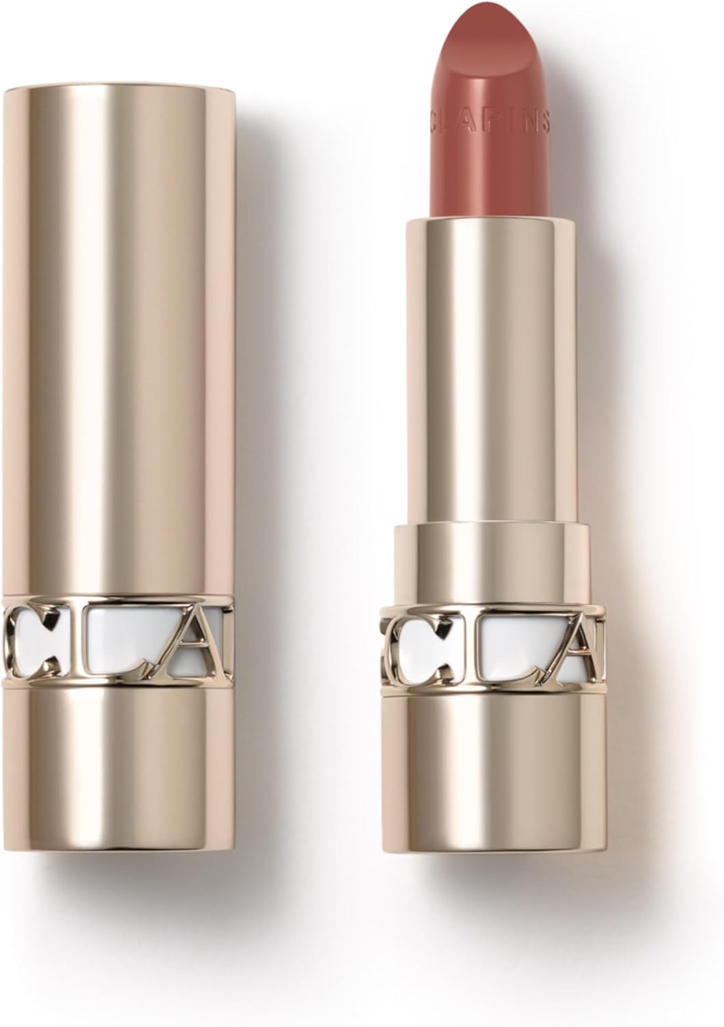 Clarins Joli Rouge Lipstick front view satin finish