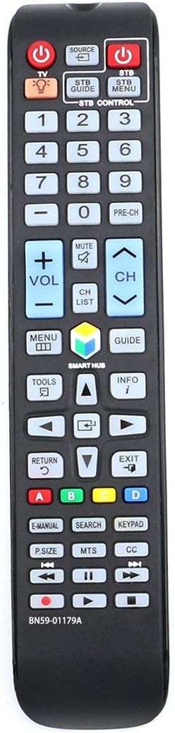ZdalaMit BN59-01179A replacement remote control front view infrared controller